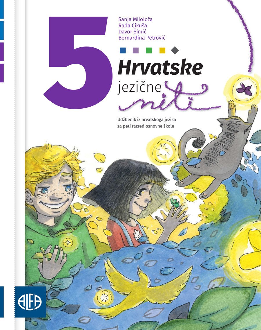 Hrvatske jezične niti 5 udžbenik - za 5. razred osnovne | Alfa Kabinet